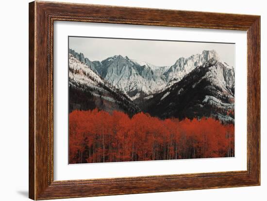 Nature and Mountain-Irene Suchocki-Framed Giclee Print