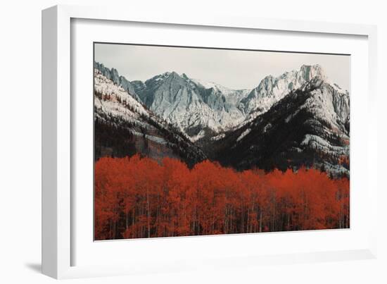 Nature and Mountain-Irene Suchocki-Framed Giclee Print