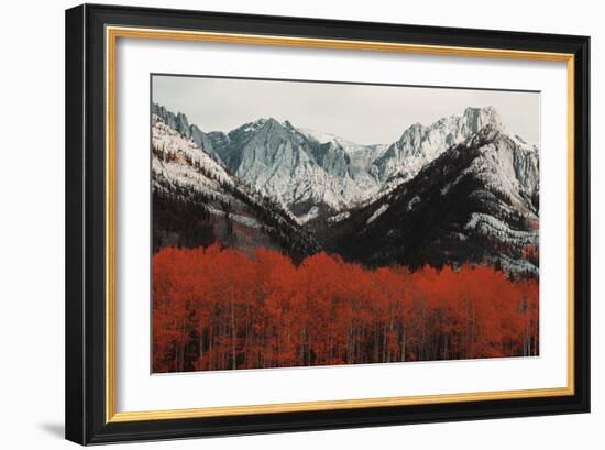 Nature and Mountain-Irene Suchocki-Framed Giclee Print