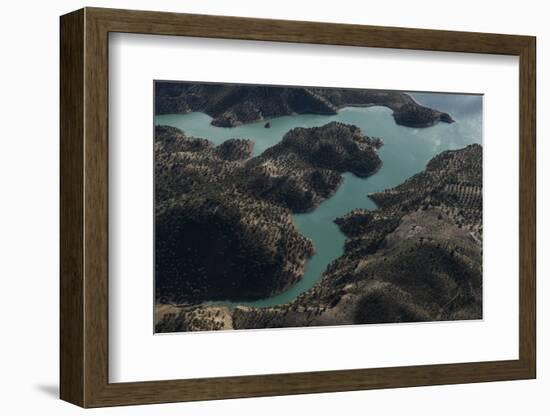 Nature, Andalusia, Lake Zahara, Zahara, Lakeside-Frank Fleischmann-Framed Photographic Print