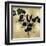 Nature Black on Gold III-Danielle Carson-Framed Art Print