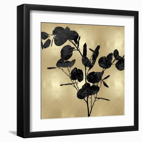 Nature Black on Gold III-Danielle Carson-Framed Art Print