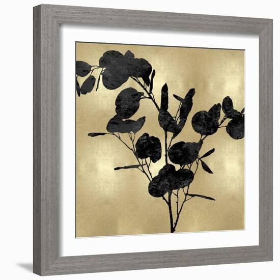 Nature Black on Gold III-Danielle Carson-Framed Art Print