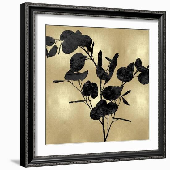 Nature Black on Gold III-Danielle Carson-Framed Art Print