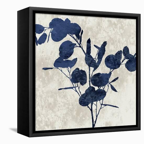 Nature Blue III-Danielle Carson-Framed Stretched Canvas