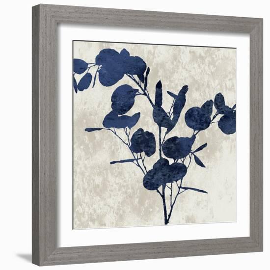 Nature Blue III-Danielle Carson-Framed Art Print