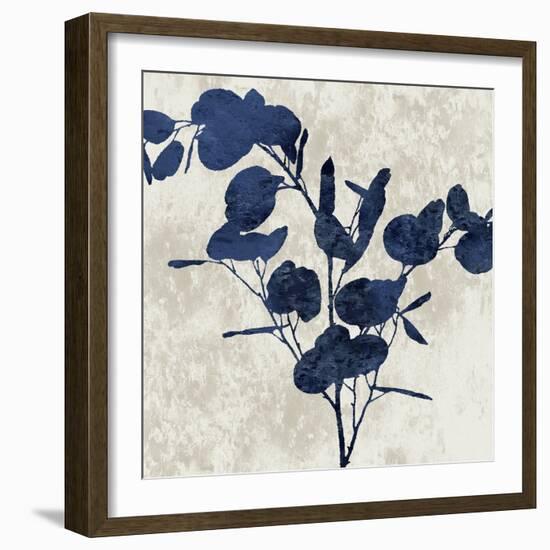 Nature Blue III-Danielle Carson-Framed Art Print