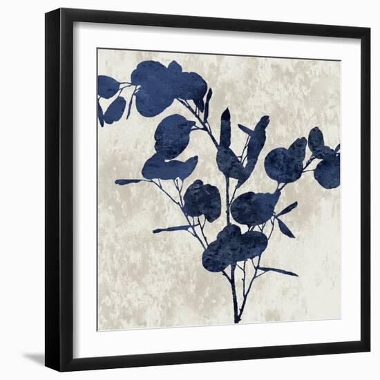 Nature Blue III-Danielle Carson-Framed Art Print