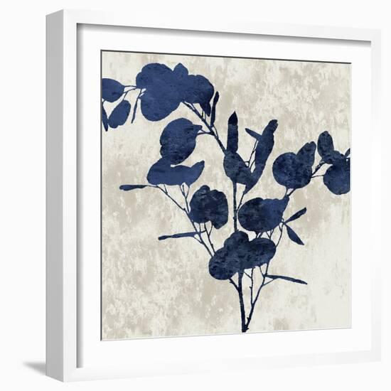 Nature Blue III-Danielle Carson-Framed Art Print