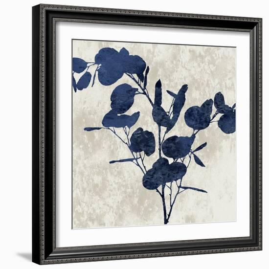 Nature Blue III-Danielle Carson-Framed Art Print