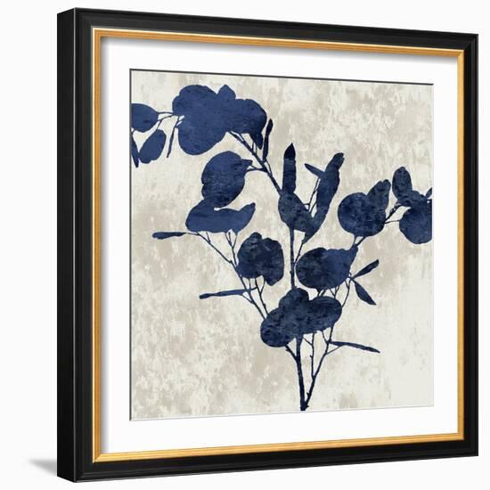 Nature Blue III-Danielle Carson-Framed Art Print