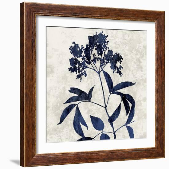 Nature Blue V-Danielle Carson-Framed Art Print