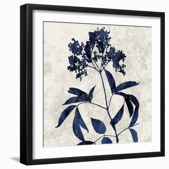 Nature Blue V-Danielle Carson-Framed Art Print