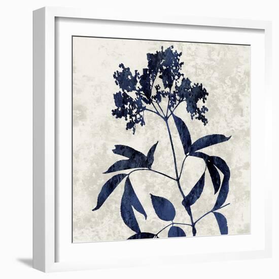 Nature Blue V-Danielle Carson-Framed Art Print