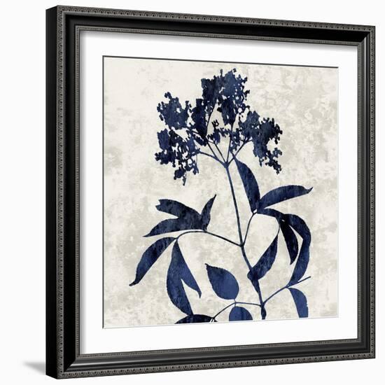 Nature Blue V-Danielle Carson-Framed Art Print