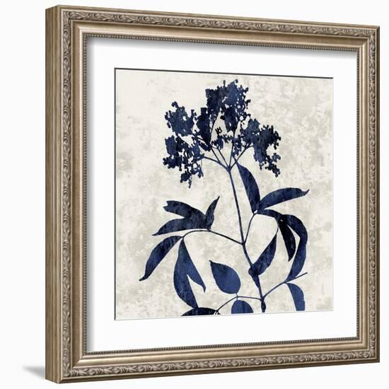 Nature Blue V-Danielle Carson-Framed Art Print