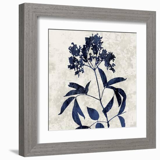 Nature Blue V-Danielle Carson-Framed Art Print