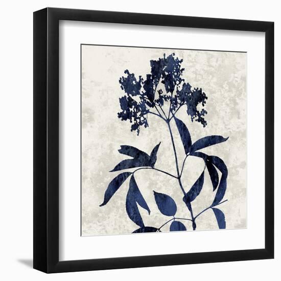 Nature Blue V-Danielle Carson-Framed Art Print