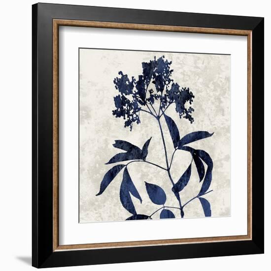 Nature Blue V-Danielle Carson-Framed Art Print