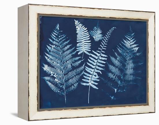 Nature By The Lake - Ferns I-Piper Rhue-Framed Stretched Canvas