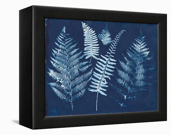 Nature By The Lake - Ferns I-Piper Rhue-Framed Stretched Canvas