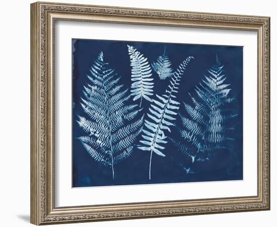 Nature By The Lake - Ferns I-Piper Rhue-Framed Art Print