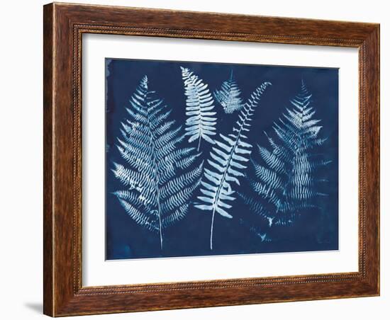 Nature By The Lake - Ferns I-Piper Rhue-Framed Art Print