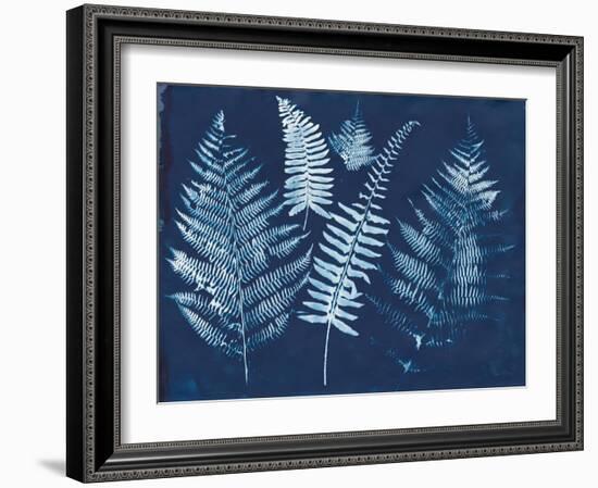 Nature By The Lake - Ferns I-Piper Rhue-Framed Art Print