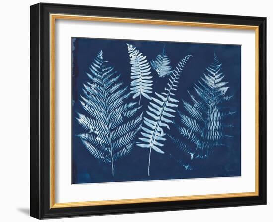 Nature By The Lake - Ferns I-Piper Rhue-Framed Art Print