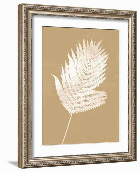 Nature by the Lake Ferns III Brown-Piper Rhue-Framed Art Print