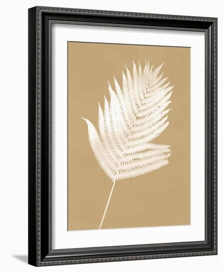 Nature by the Lake Ferns III Brown-Piper Rhue-Framed Art Print