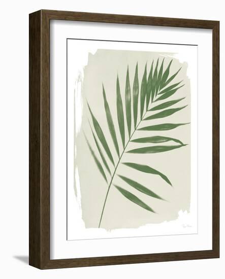 Nature By the Lake Frond II Cream-Piper Rhue-Framed Art Print