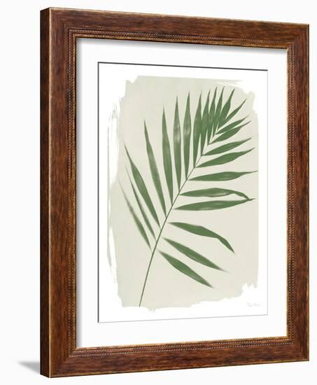 Nature By the Lake Frond II Cream-Piper Rhue-Framed Art Print