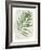 Nature By the Lake Frond II Cream-Piper Rhue-Framed Art Print