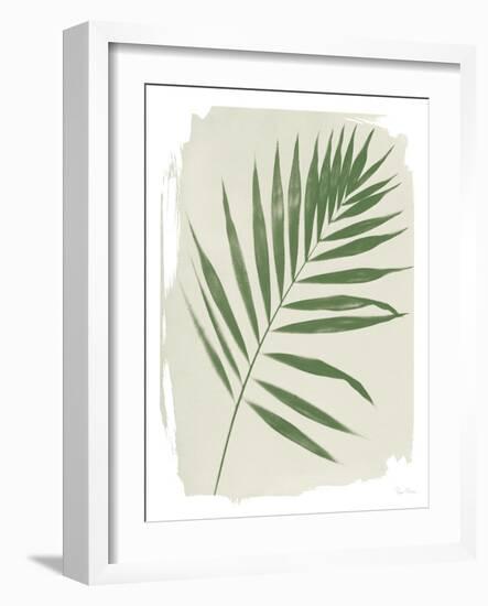 Nature By the Lake Frond II Cream-Piper Rhue-Framed Art Print