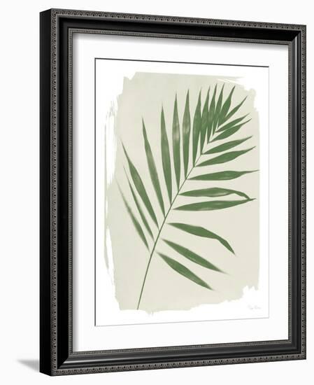 Nature By the Lake Frond II Cream-Piper Rhue-Framed Art Print