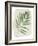 Nature By the Lake Frond II Cream-Piper Rhue-Framed Art Print