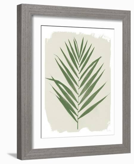 Nature By the Lake Frond III Cream-Piper Rhue-Framed Art Print