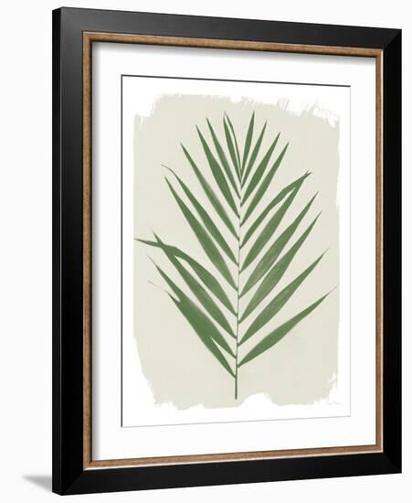 Nature By the Lake Frond III Cream-Piper Rhue-Framed Art Print