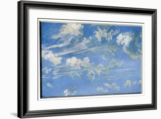 Nature: Cloud Study, C1822-John Constable-Framed Giclee Print