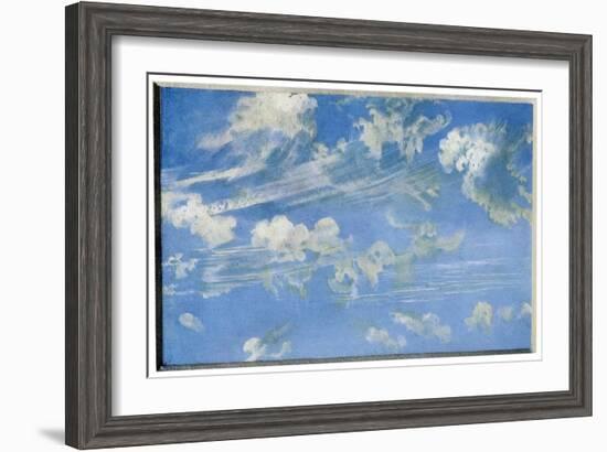 Nature: Cloud Study, C1822-John Constable-Framed Giclee Print