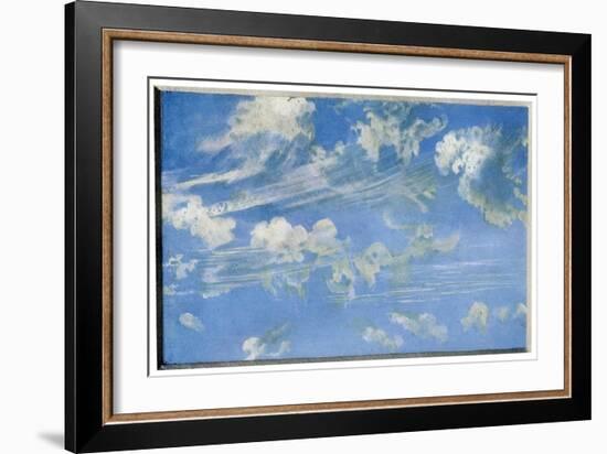 Nature: Cloud Study, C1822-John Constable-Framed Giclee Print