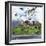 Nature Collage with  Wild Animals and Birds-abracadabra99-Framed Photographic Print