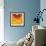Nature Fan, Flower Yellow Color-Belen Mena-Framed Giclee Print displayed on a wall