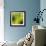 Nature Fan, Green Leaves Color-Belen Mena-Framed Giclee Print displayed on a wall