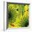 Nature Fan, Green Leaves Color-Belen Mena-Framed Giclee Print