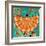 Nature Fan, Orange Color-Belen Mena-Framed Giclee Print