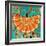 Nature Fan, Orange Color-Belen Mena-Framed Giclee Print