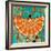 Nature Fan, Orange Color-Belen Mena-Framed Giclee Print