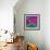 Nature Fan, Peacock Color-Belen Mena-Framed Giclee Print displayed on a wall